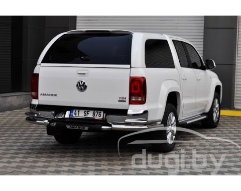 Задняя защита - углы двойные для Volkswagen Amarok